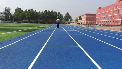全塑型塑胶场地